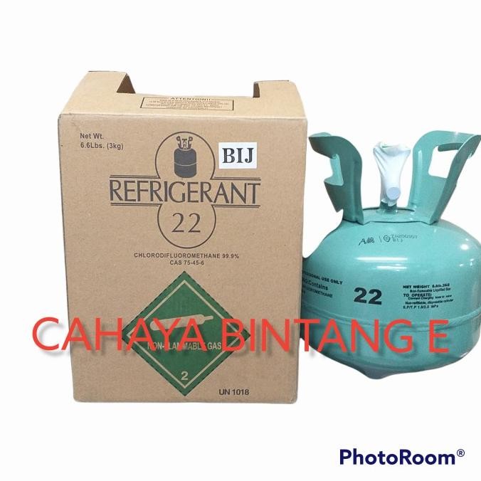 Freon Ac R22 Refrigrant Kemasan 3 Kg Freon Ac Tabung Mini R22 Original Dan Terpercaya
