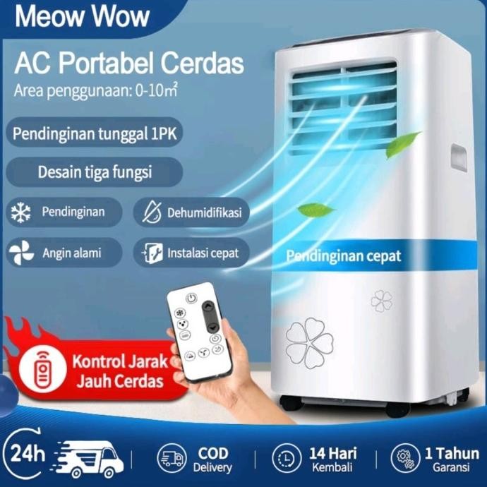 CO Ac Portable 1/2 Pk Rumah Low Watt Premium Berkualitas