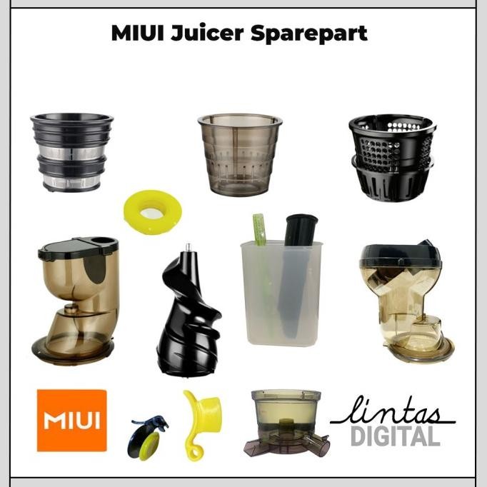 MIUI COLD PRESS SLOW JUICER PRO SPAREPART TAMBAHAN JUICER