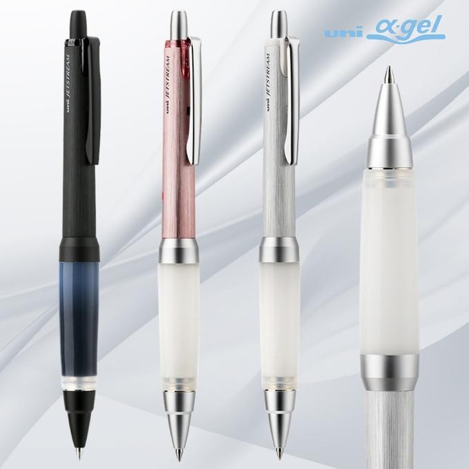 

BEBAS ONGKIR - Uni Jetstream Alpha Gel Grip Ballpoint Ink Pen 0.7mm Comfort Writing