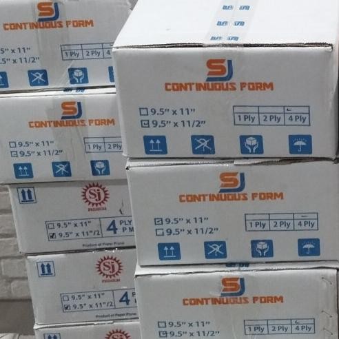 

Kertas Continuous Form 2 ply 4 ply 9.5 x 11 SJ