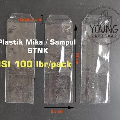 

NLD-1419 Plastik STNK PVC / Sampul PVC Cover STNK uk. 8,5 x 23 ISI 100 pcs Terlaris