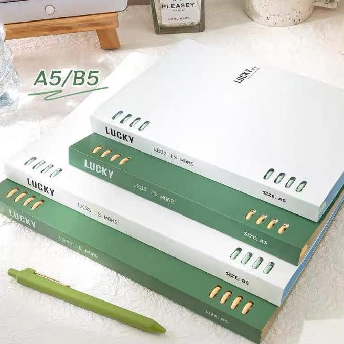 

Winzige Buku Binder A5 B5 Buku Tulis Sekolah Lucu Buku Notebook Aesthetic Lose Leaf Binder Kuliah Pvc Cover Stationery & Refill Kertas Paper