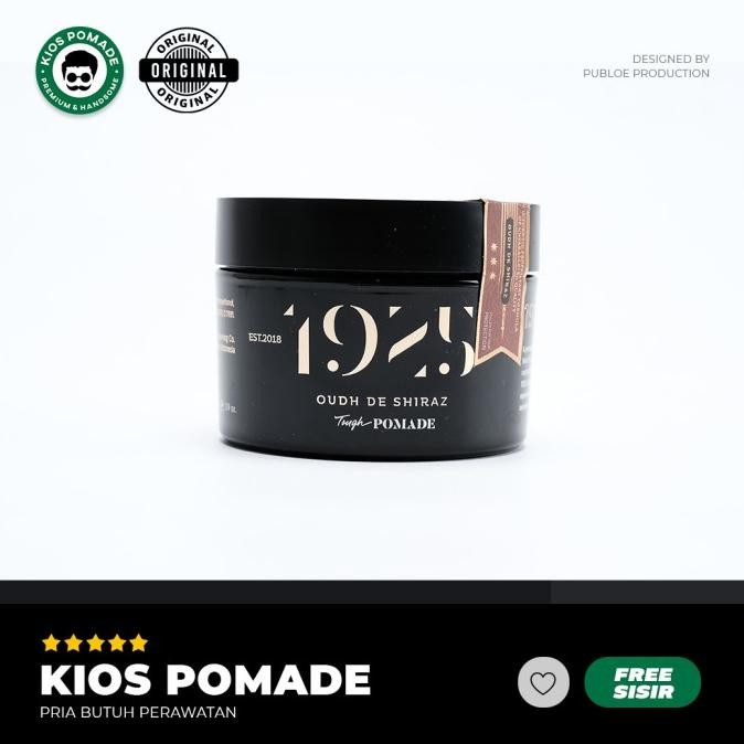 Pomade Water Based Premium 1925 Oudh de Shiraz Tough Pomade