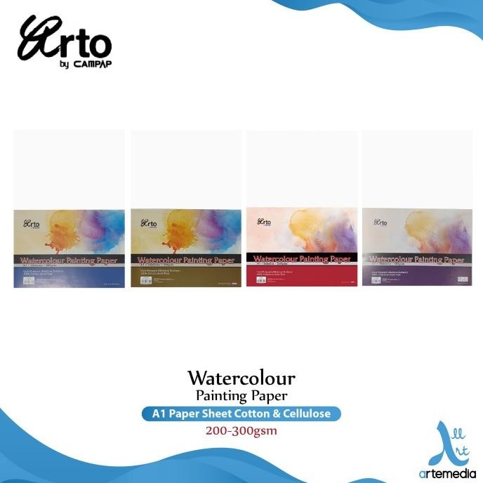 

Arto A1 Watercolour Paper Sheets