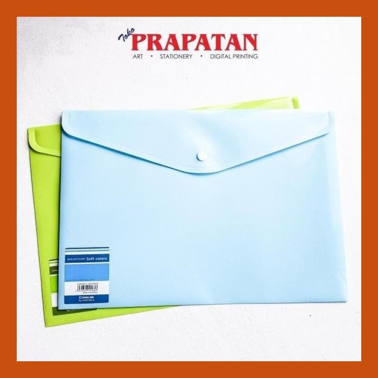 

[ PERALATAN LUKIS / GAMBAR ] KING JIM ENVELOPE HOLDER 744SCGA-E / FOLDER ORGANIZER PACKING AMAN