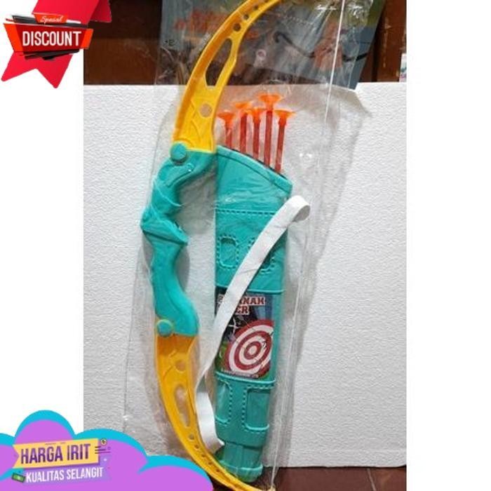 SALE MAINAN ANAK TERBARU PANAH SET + TAS BUSUR UKURAN BESAR