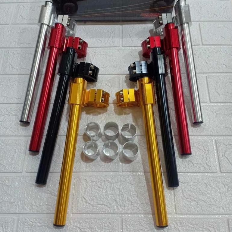 STANG JEPIT ROBOT MODEL KTC NUI RACING R15 - VIXION - R15 - RX KING - CBR 150 - CB150R - GL PRO -FU