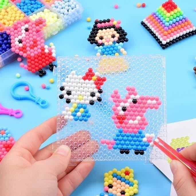 TERLARIS - 3000 Pcs DIY Magic Water Beads / Mainan Edukasi Kreatif Anak Kerajinan Tangan Craft Akses