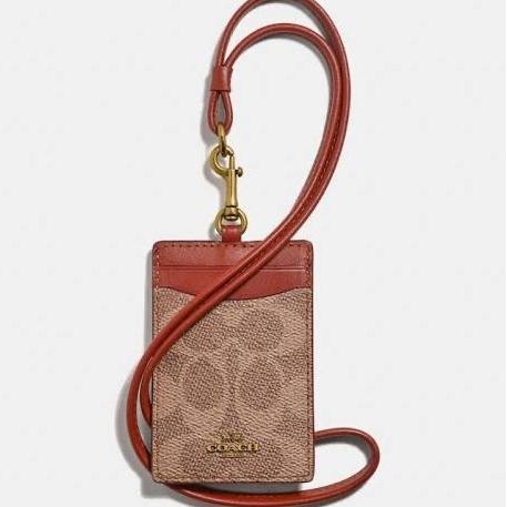 

TERMURAH - Id Lanyard In Colorblock Signature Canvas