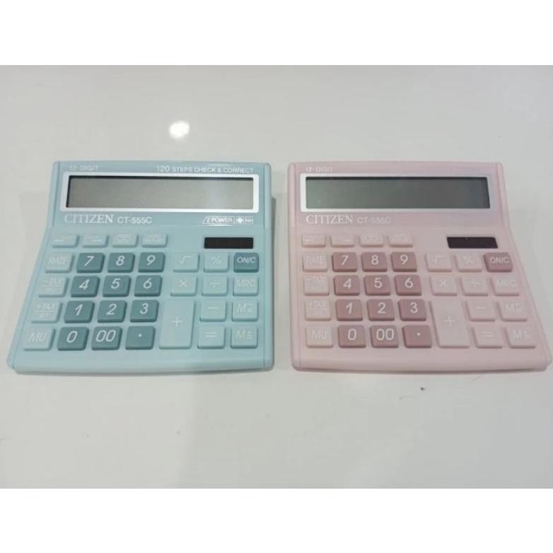 

ukd-23 Kalkulator Citi.Zen CT-555C - Calculator Check & Correct Bisa Cek Ulang CT 555 C Termurah