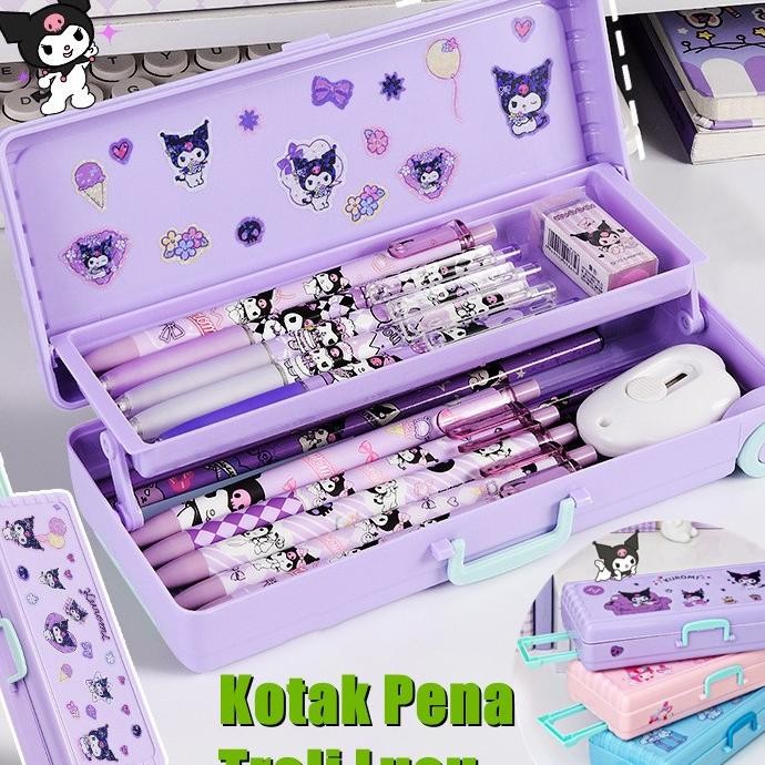 

WorMytempat Il Cil Cae Large Capacity Anime Artun Il Troli Ota Alat Tuli Lucu Anjing Il Ota Peregi Panjang