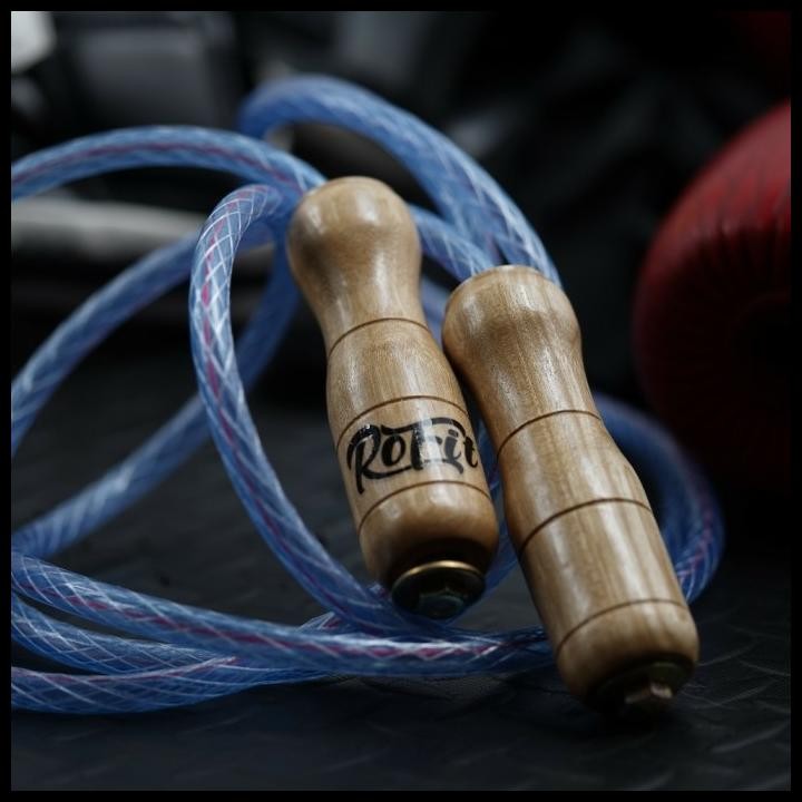 Terlaris Lompat Tali Skipping Jump Rope Selang Berat Weighted Tinju Rofit Good Quality