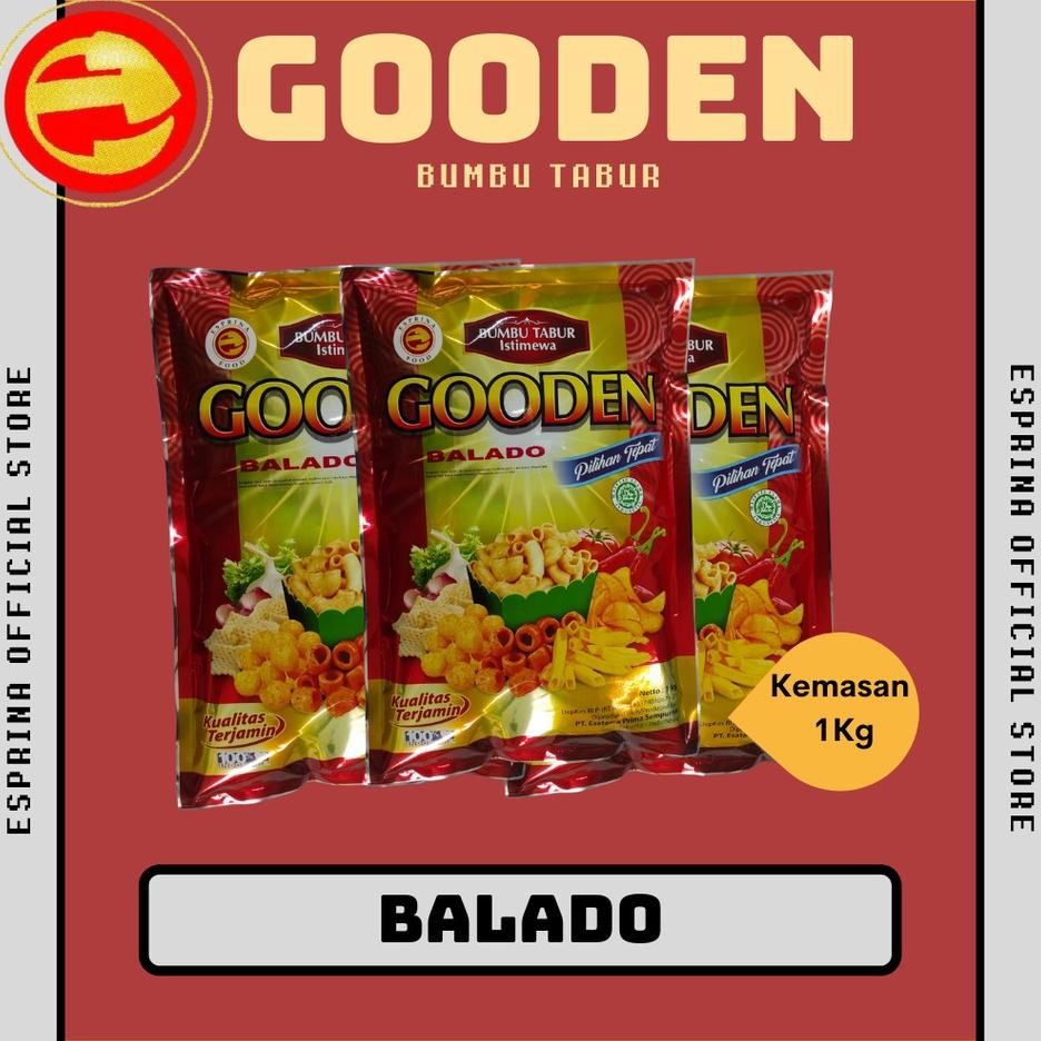 

Bumbu Tabur Gooden Raa Balado Balado Balado Bubu Emaan 1G