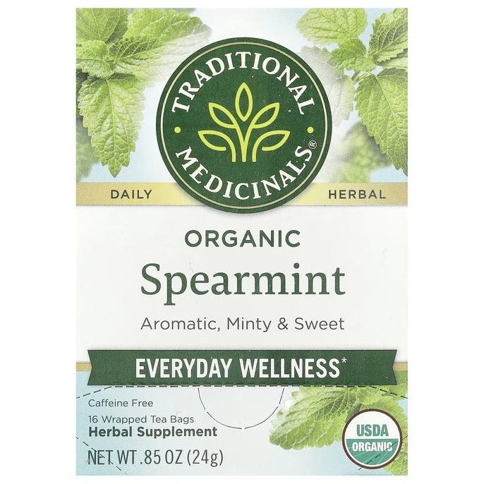 

Traditional Medicinals Spearmint Tea Bag _-L