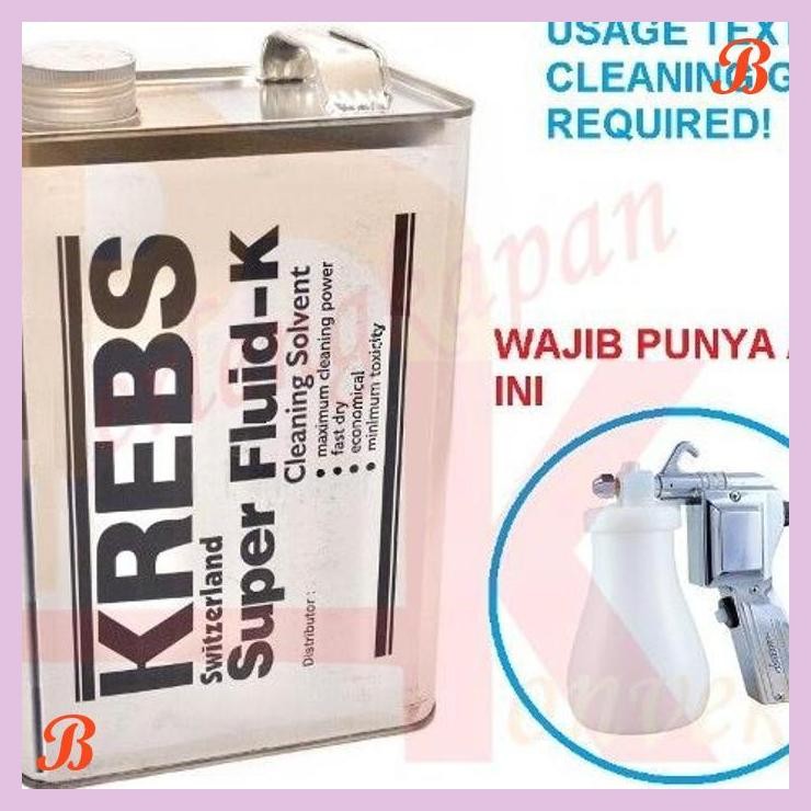 | PR | CAIRAN PEMBERSIH NODA MINYAK MAKANAN LEM KAIN PAKAIAN KREBS SUPER FLUID-K TEXTILE DRY CLEANIN
