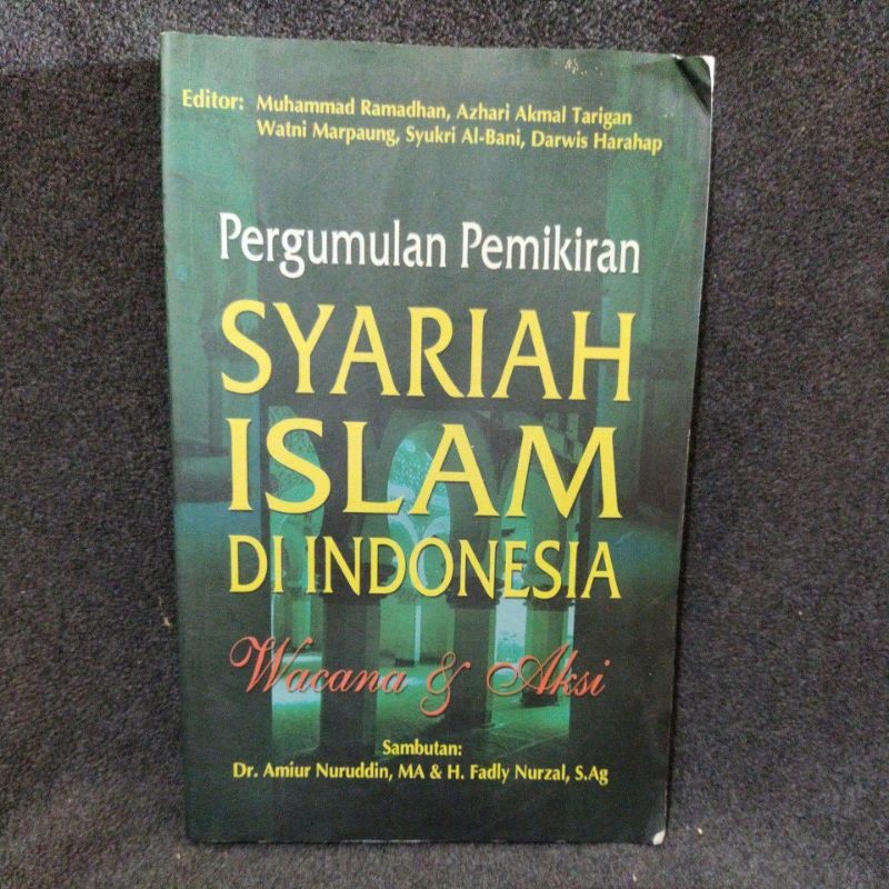 BUKU PERGUMULAN PEMIKIRAN SYARIAH ISLAM DI INDONESIA - MUHAMMAD RAMADHAN