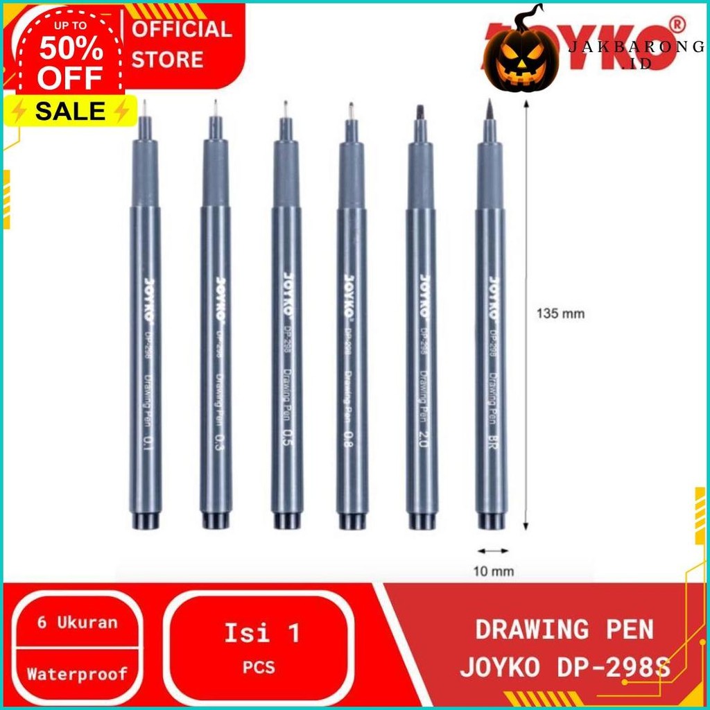 

Marker | Spidol | Drawing Pen Joyko Dp-298S Siap Kirim