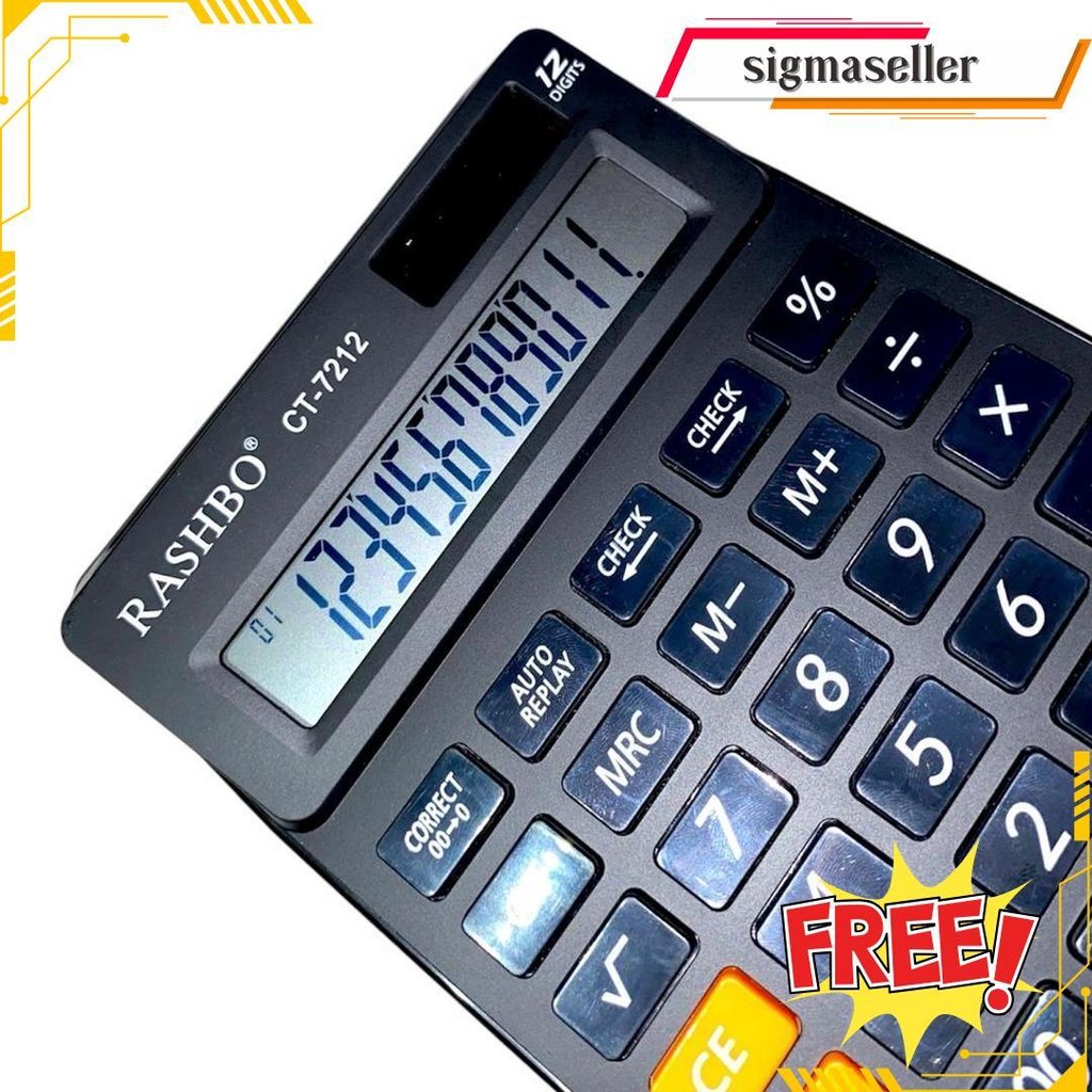 

Yukshoping Kalkulator 2 Layar 12 Digit Kalkulator Dagang 2 Display R1101 Terlaris