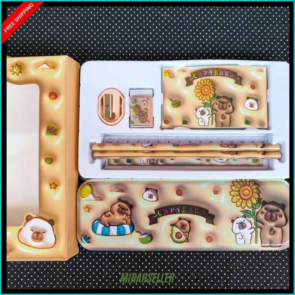

Kotak Pensil Anak Labubu Set 7 In 1 Stationery Alat Tulis Set Labubu Hadiah Anak Sekolah Termurah Banget