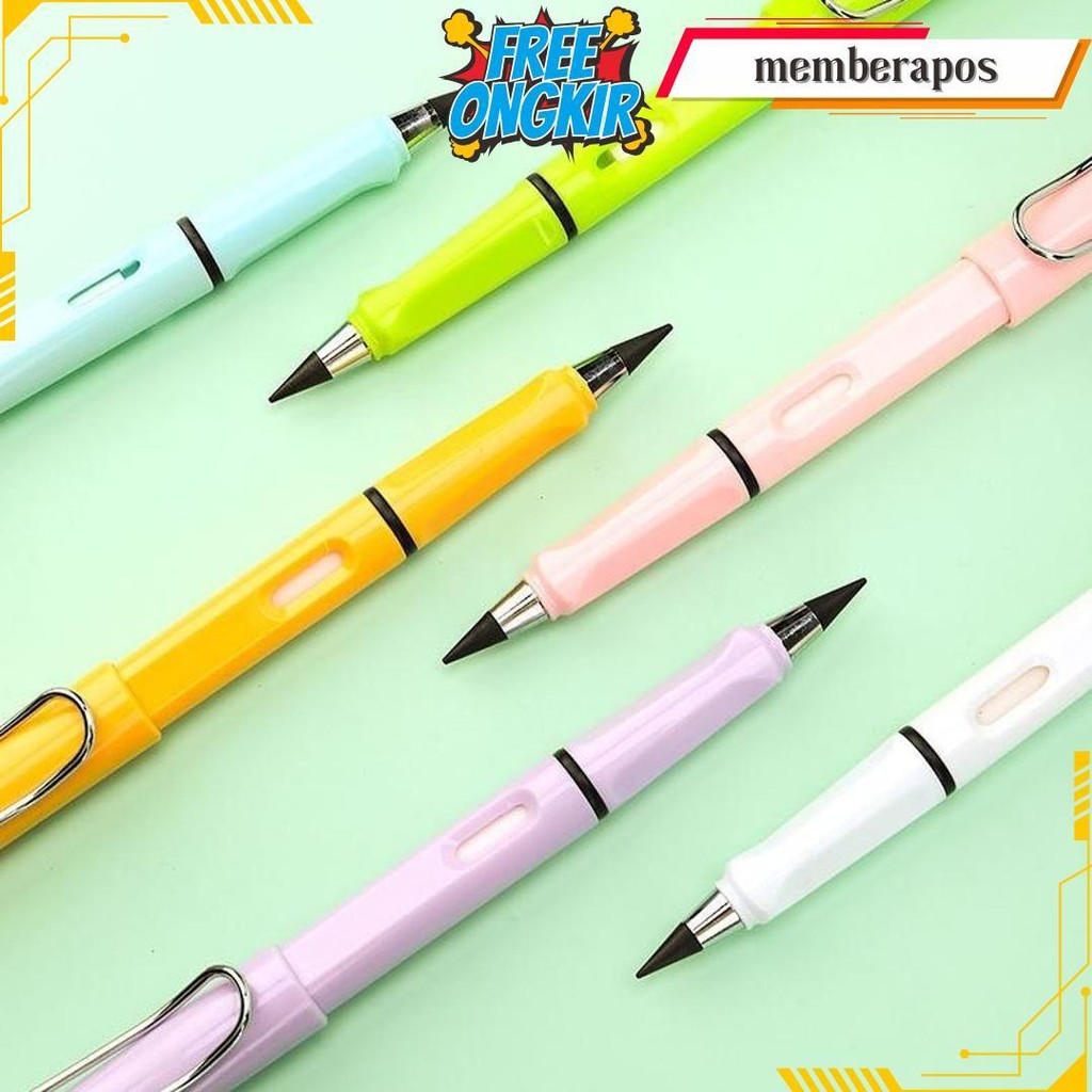 

Murmure I Pensil Abadi Eternal + Penghapus / Pensil Tanpa Batas / Pensil Eternal Plus Eraser / Pensil Tidak Bisa Habis Terlaris