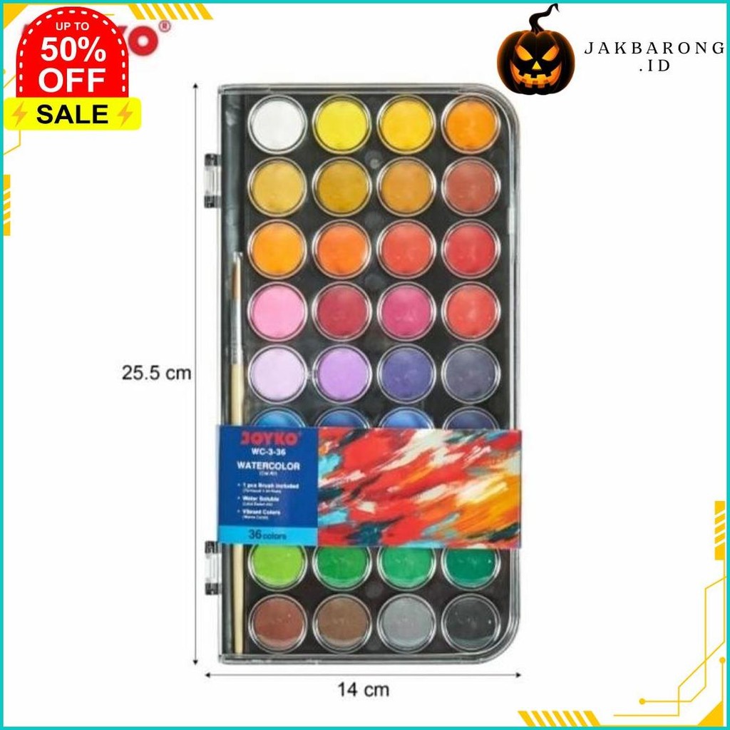 

Water Color / Cat Air Joyko Wc-3-36 Bisa Cod