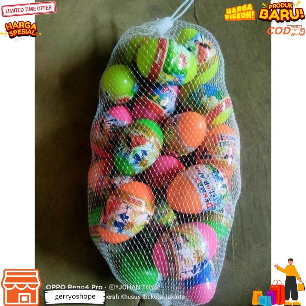 

Telor Ajaib Berhadiah Langsung Isi 20Pcs D Terlaris