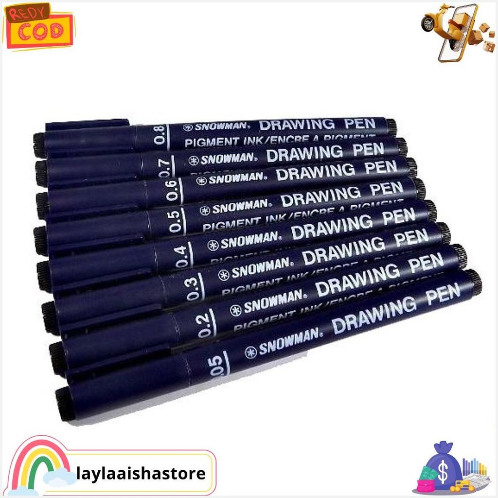 

Snowman Drawing Pen Ft-700 Siap Kirim