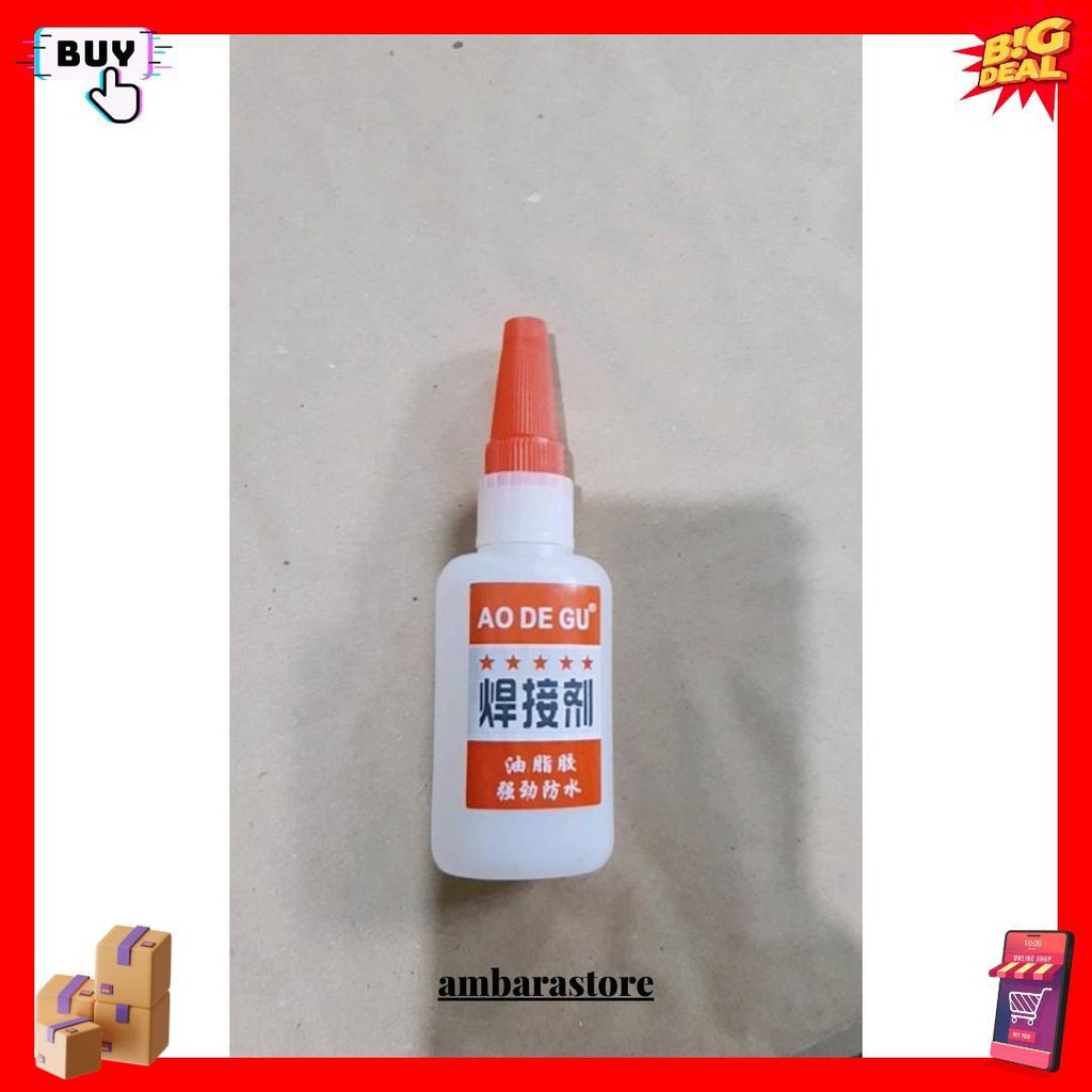 

Lem Super Glue 50Gr Perekat Kuat Lem Korea Sepatu Sandal Lem Setan C01 Cod
