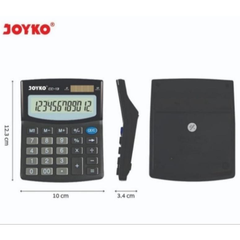 

ed-7 JOYKO CC-13 - Desktop Kalkulator / Kalkulator Meja CC13 ORIGINAL Product Hemat