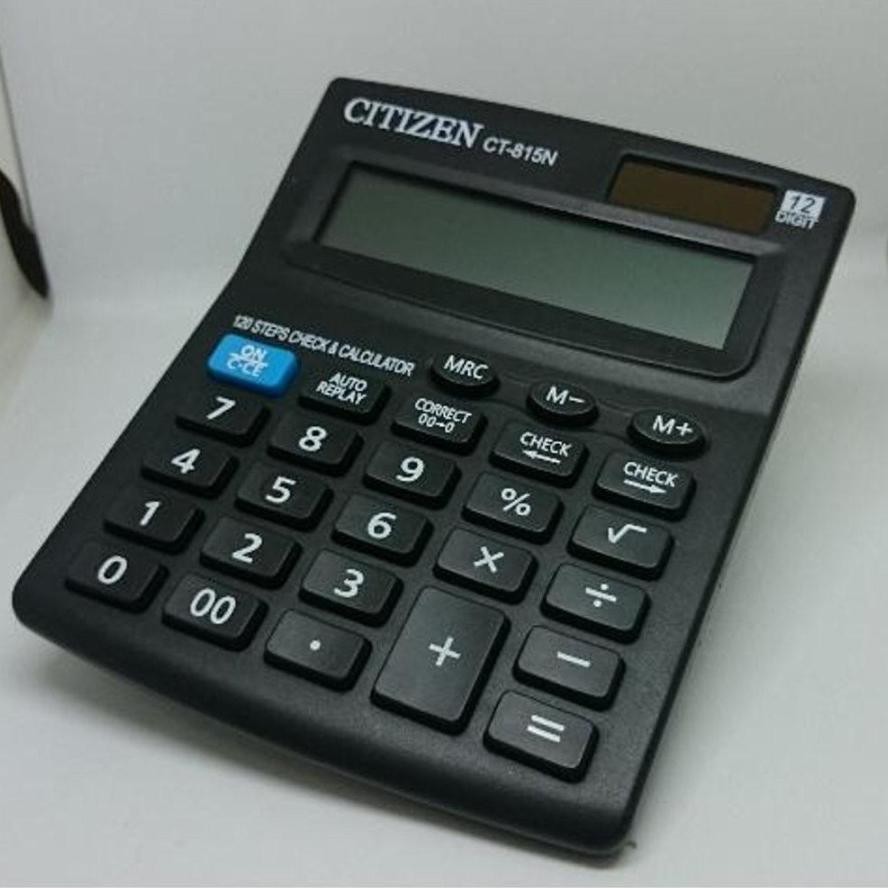 

TU26 Kalkulator CT-815N CHECK & CORRECT / Calculator CT815N 12Digit Cek Ulang Premium