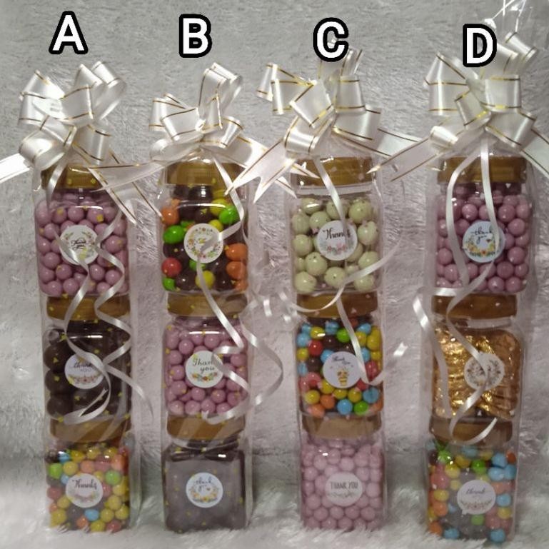 

wes-24 Parcel coklat susun 3 toples / parsel Lagie / hampers coklat lebaran valentine Berkualitas