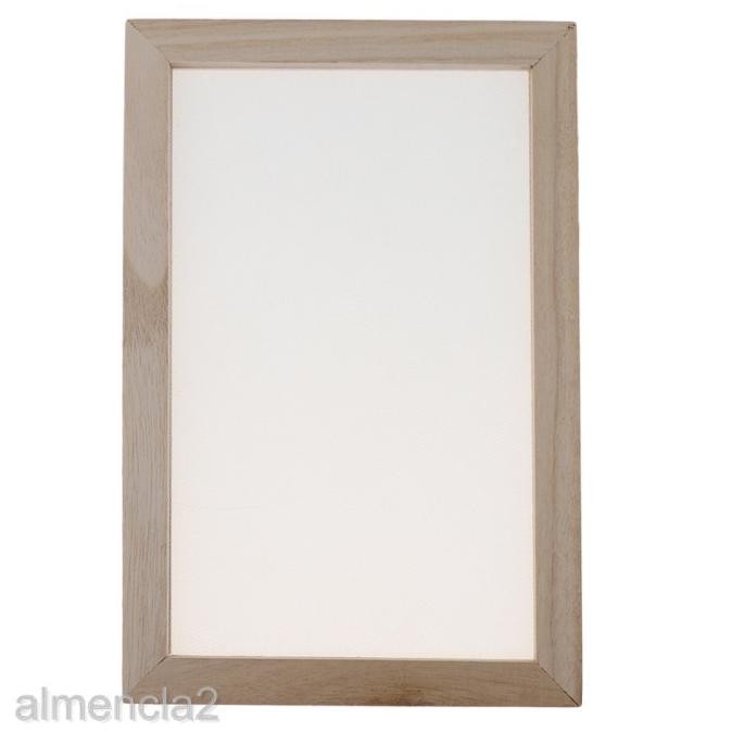 

TERBARU PAPER MAKING KIT - 2PCS PAPERMAKING SCREEN FRAME AND DECKLE AND MOLD !!!!!