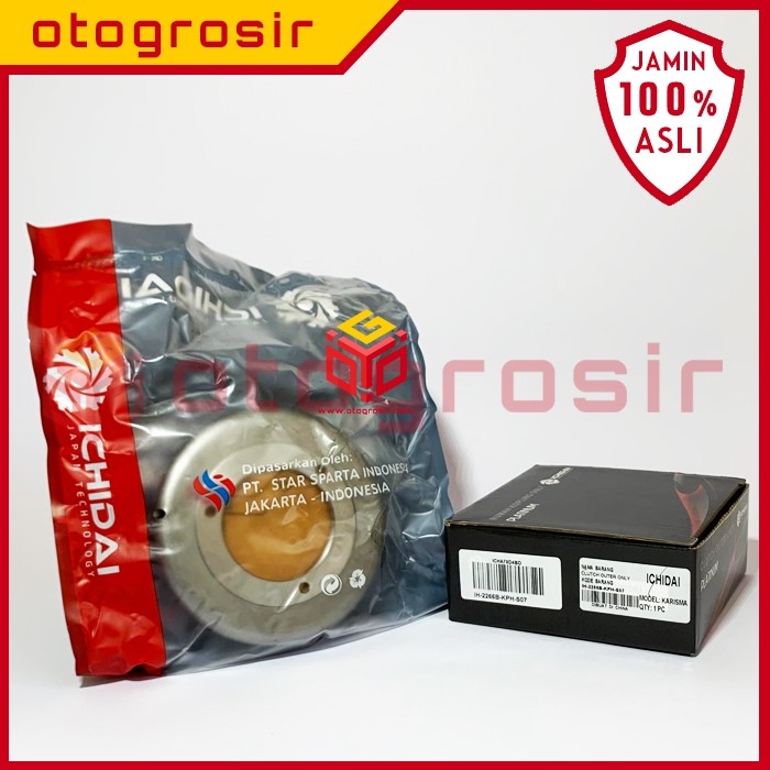 Ichidai - Mangkok Rumah Ganda Kopling Sproket Supra X 125 New Batman FI, Supra X 125 New Batman