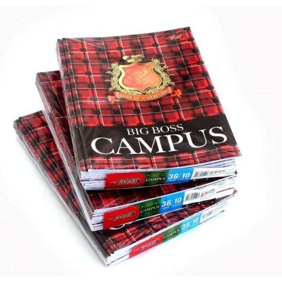 

Diskon!! (10Pc) Buku Tulis Campus 36 Lembar / Buku Kampus Boxy Panjang Big Boss