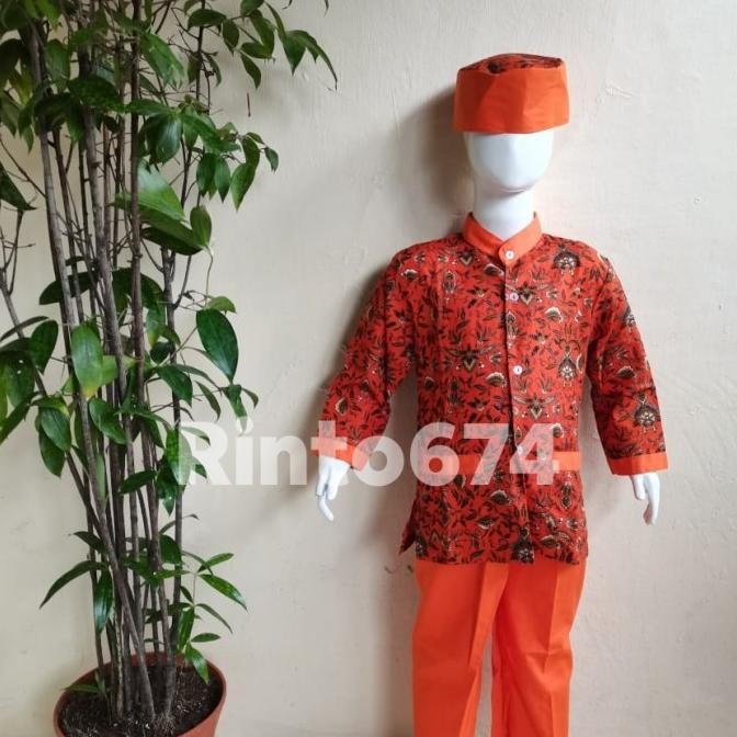 Murah Seragam Sekolah Muslim Batik Paud Dan Tk