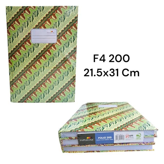 

Sale!! Buku Hard Cover Paperline F4 100 (5 Pc)