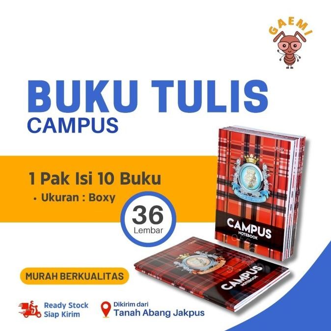 

New!! Buku Tulis Campus 36 Lembar