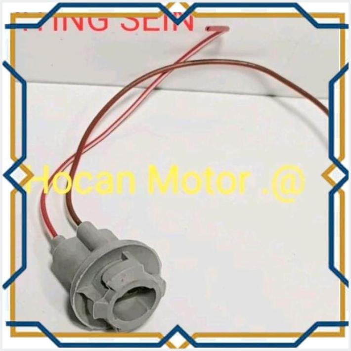 [hoc] soket shocket fitting piting lampu sein mio vario beat jupiter jupiter