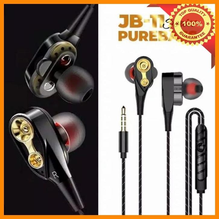 [cst] headset jbl jb-11 bass handsfree hansfree jbl jb11 bass earphone jbl j