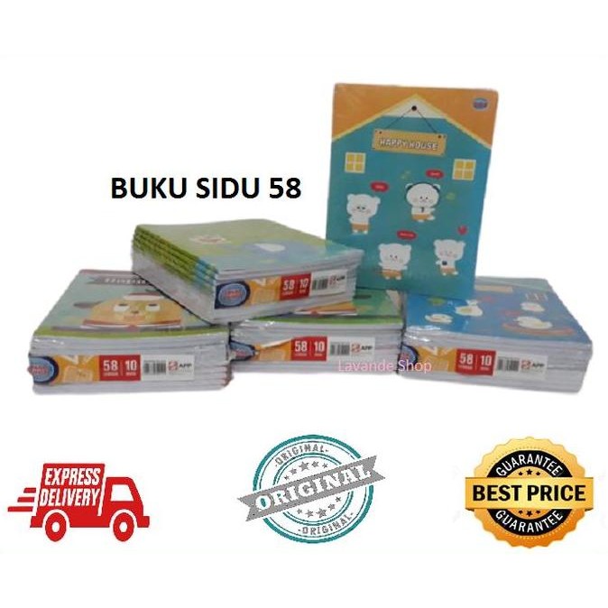 

Promo!! Buku Tulis Sidu 58 / Buku Sidu 58