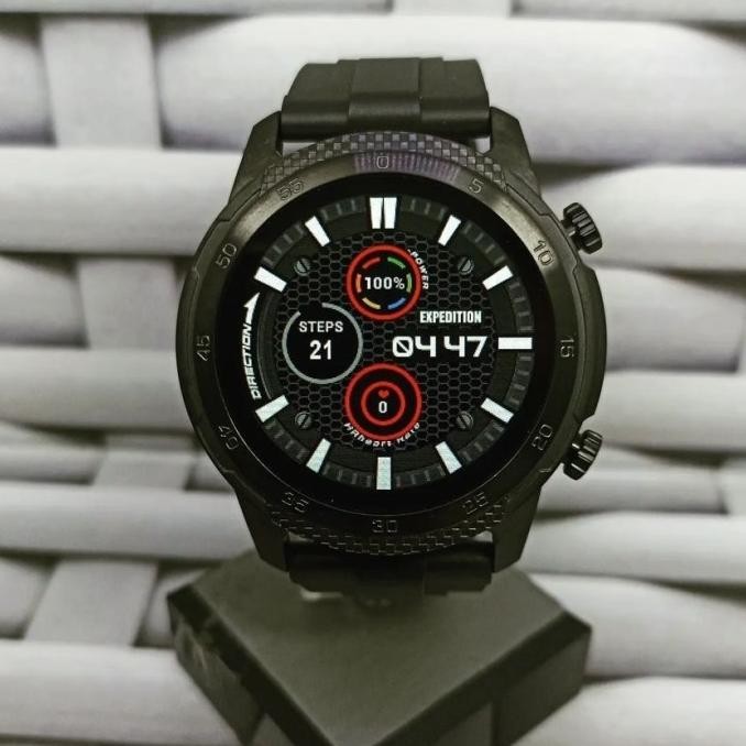 Jam Tangan Smart Watch Expedition Original ESW001 Black LUIS