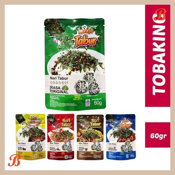

| RMP | NORI TABUR RUMPUT LAUT PANGGANG 60GR SAPI SEAFOOD BBQ PEDAS HALAL