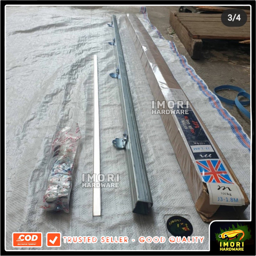 MULLER Rel Pintu Sliding Rail Geser J3 J4 J5 im
