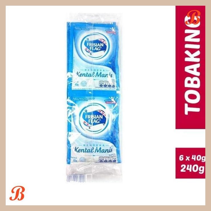 

| RMP | SUSU KENTAL MANIS FRISIAN FLAG BENDERA PUTIH SACHET 6X40G