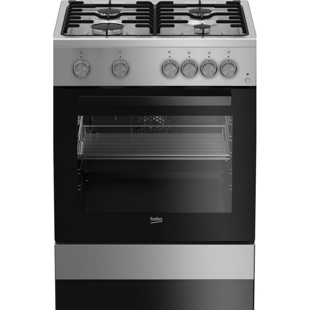 Promo Beko Freestanding Cooker Fsg62110Dscs 75Cm - Beko Fsg 62110 Dscs