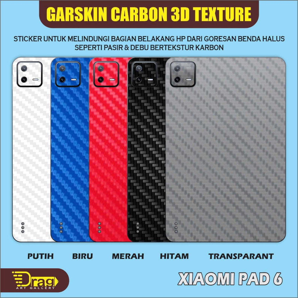 

*PromoTerjangkau* Xiaomi Pad 6 Garskin Wrap Stiker Premium / X Casing Case COD