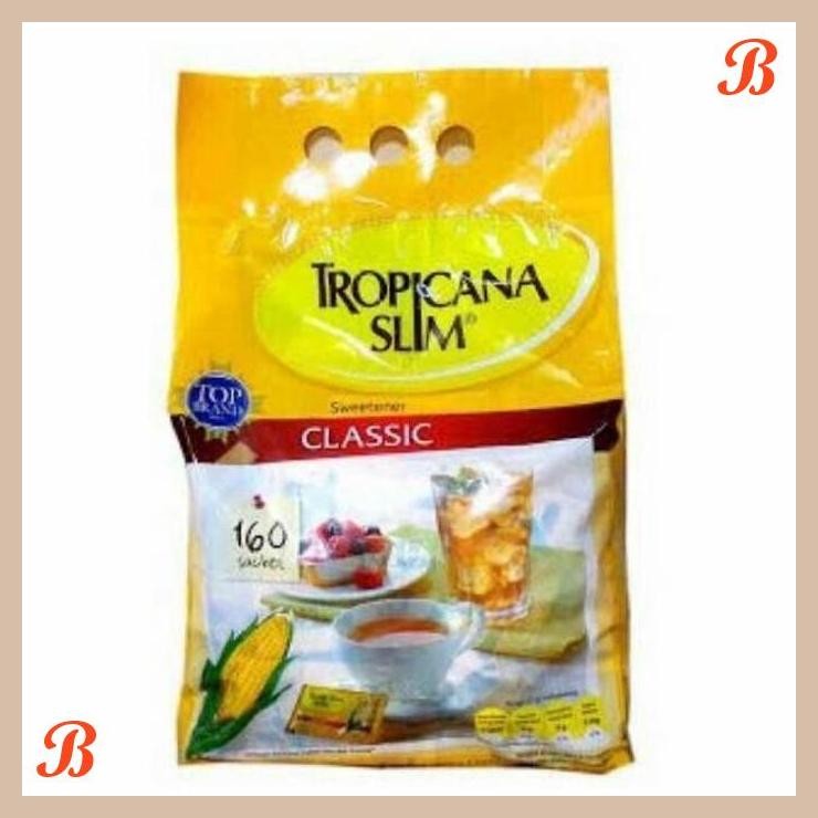 

| RMP | TROPICANA SLIM CLASSIC SWEETENER 160 SACHET MURAH