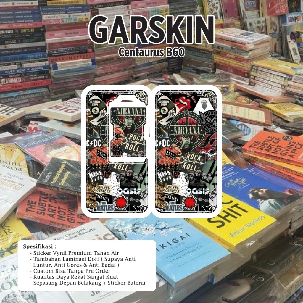 

*PromoTerjangkau* E2r Creative Jual Sicentaurus B60 36 Garskin Wrap Stiker Premium / X Casing Case COD