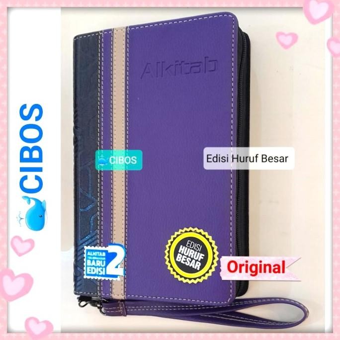 

Alkitab Kristen EDISI HURUF BESAR. LAI. Manula Lansia. Usia lanjut. BS